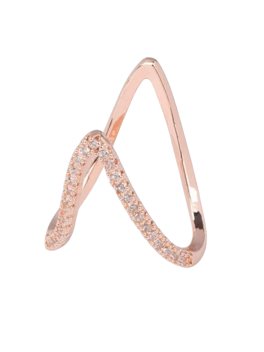Adjustable Vanki Rose Gold Diamond Ring